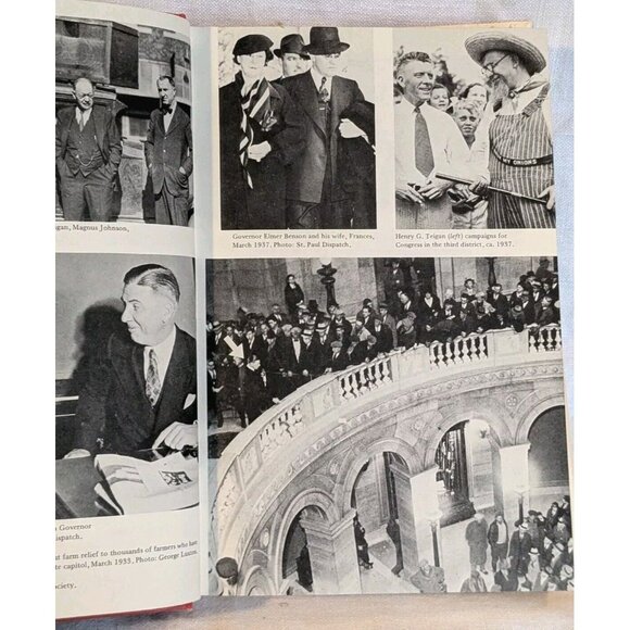 1979 Minnesota Farmer Laborism The 3rd Party Alternative Hardcover Gieske Vtg DJ - Picture 6 of 16